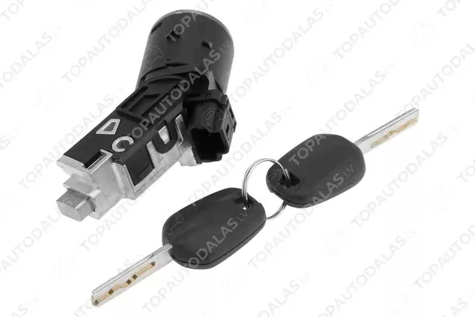 VHEUHZ Sleutel voor contactslot en cilinder compatibel met Citroen C2 C3 Picasso C4 C6 Berlingo 4162.PT 4162.AG 4162.EQ 4162.FS 4162.EA