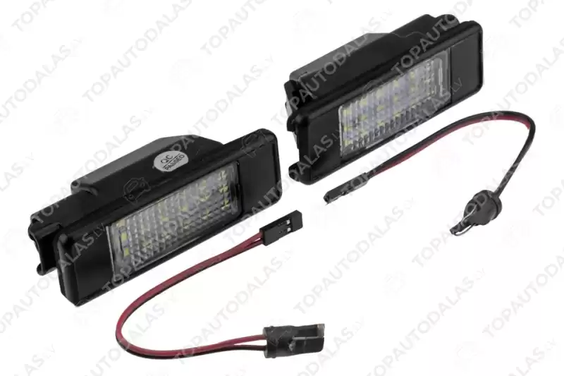 MERCEDES-BENZ VIANO VITO W639 SPRINTER W906 2003- Numura zīmes apgaismojums LED A6398200256