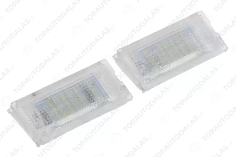 MINI COOPER ONE R50 R52 R53 2001-2008 Numerio apšvietimas LED 51247114535