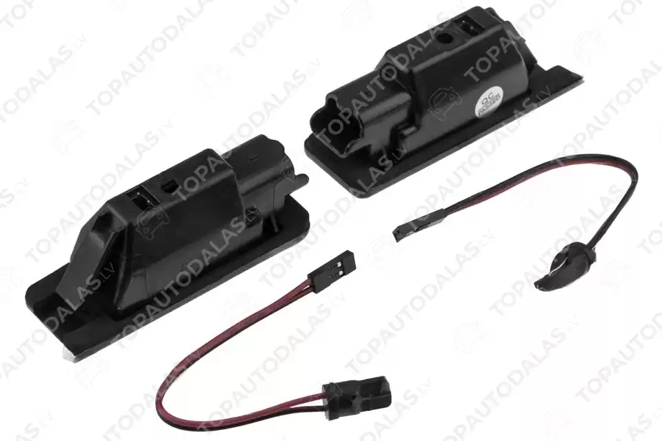 AUTOXBERT 2x LED License Plate Lights For Mercedes Viano Vito W639 Sprinter W906 - White 6500K